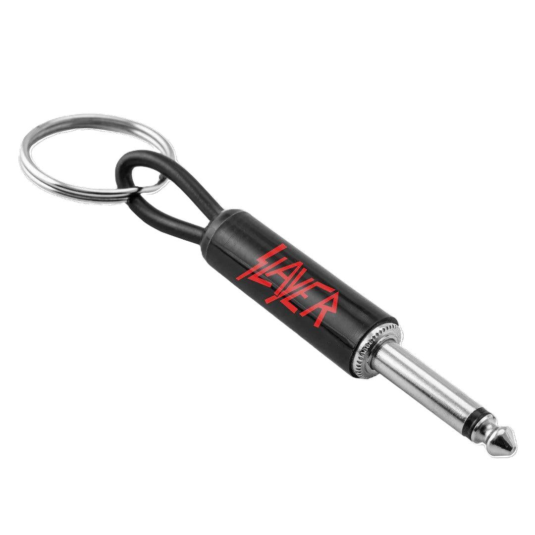 Slayer - Red Logo Plug Keychain
