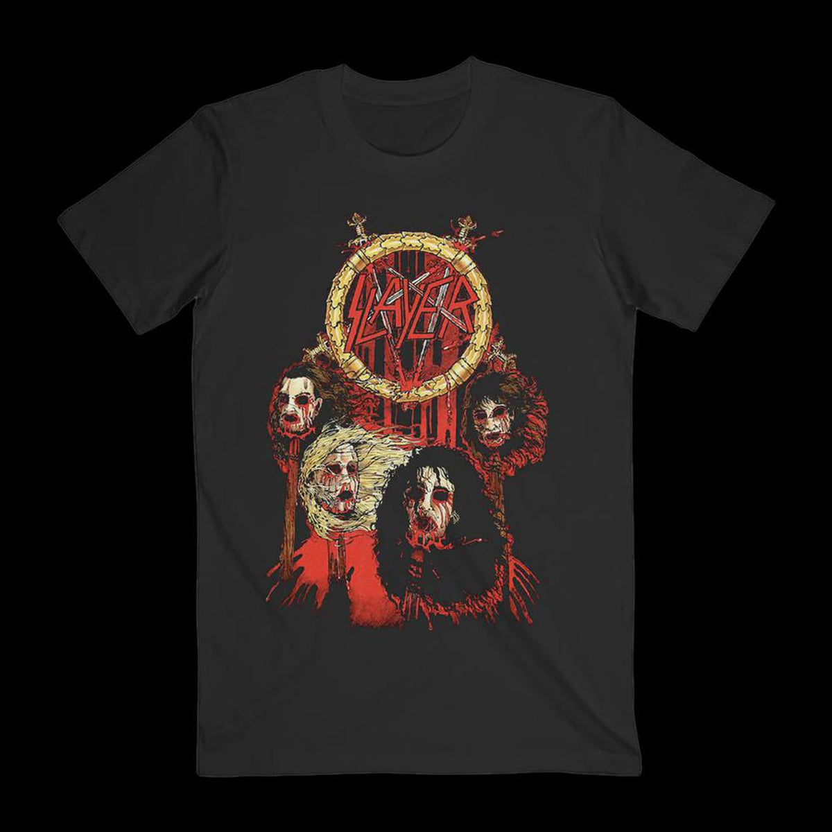 Slayer - Spiked Heads T-shirt