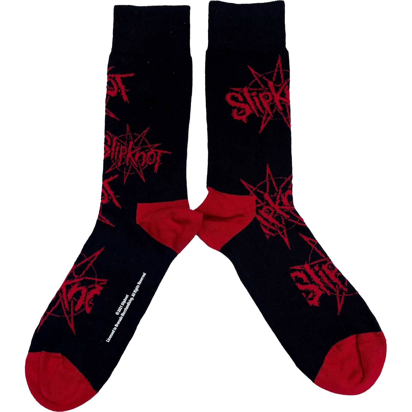Slipknot - Logo And Nonagram Socks
