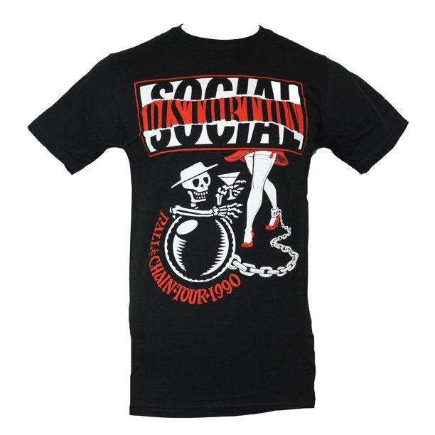 Social Distortion - Ball And Chain Tour 1990 T-shirt