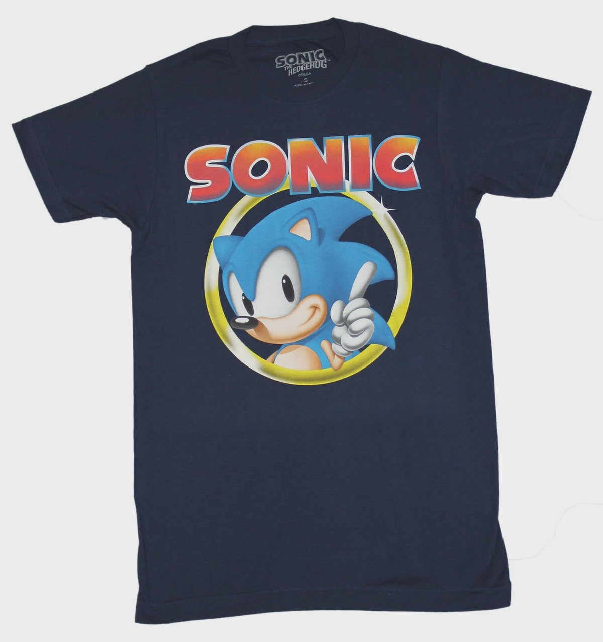 Sonic the Hedgehog - Finger Pose in Ring T-shirt