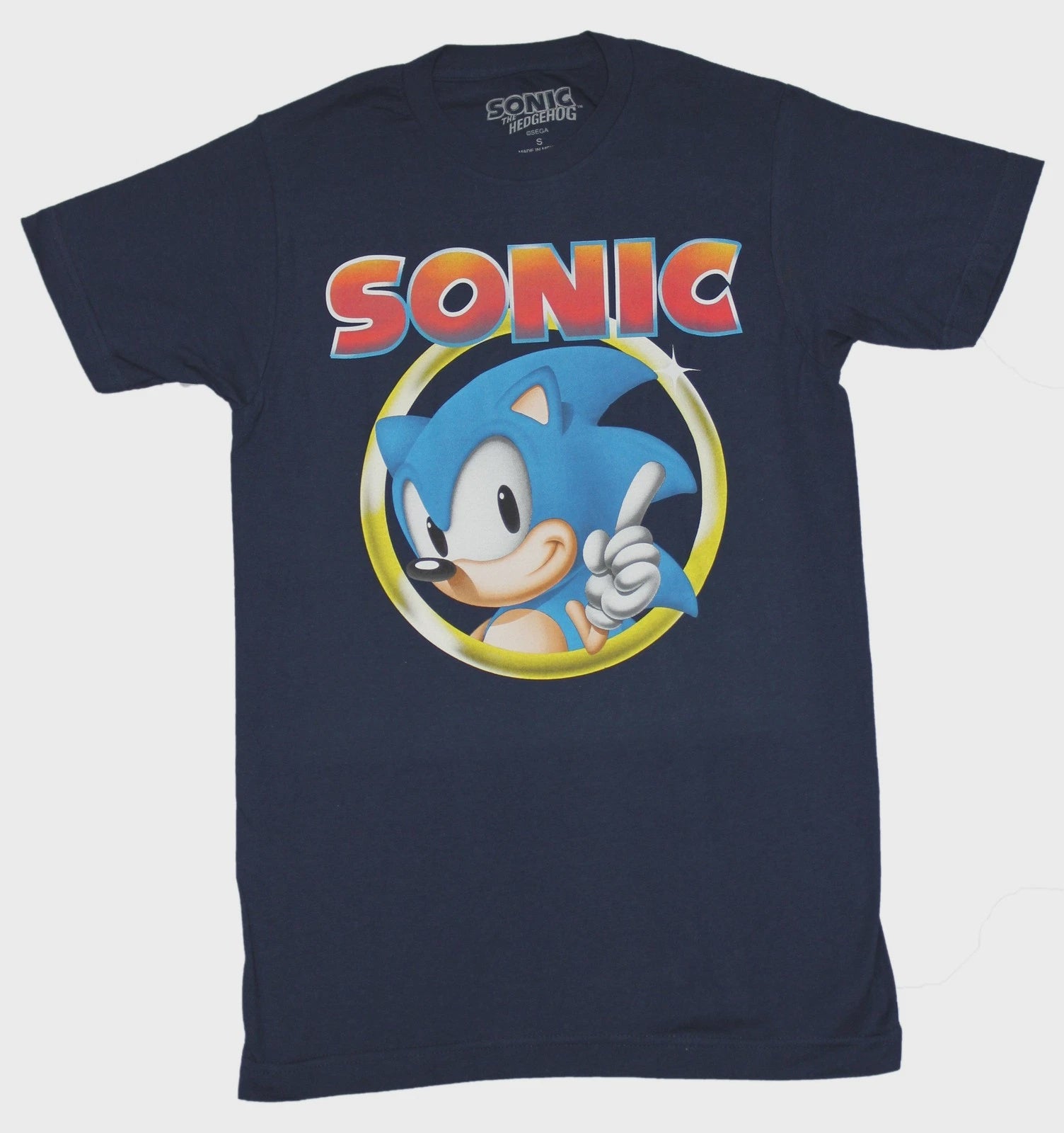 Sonic the Hedgehog - Finger Pose in Ring T-shirt