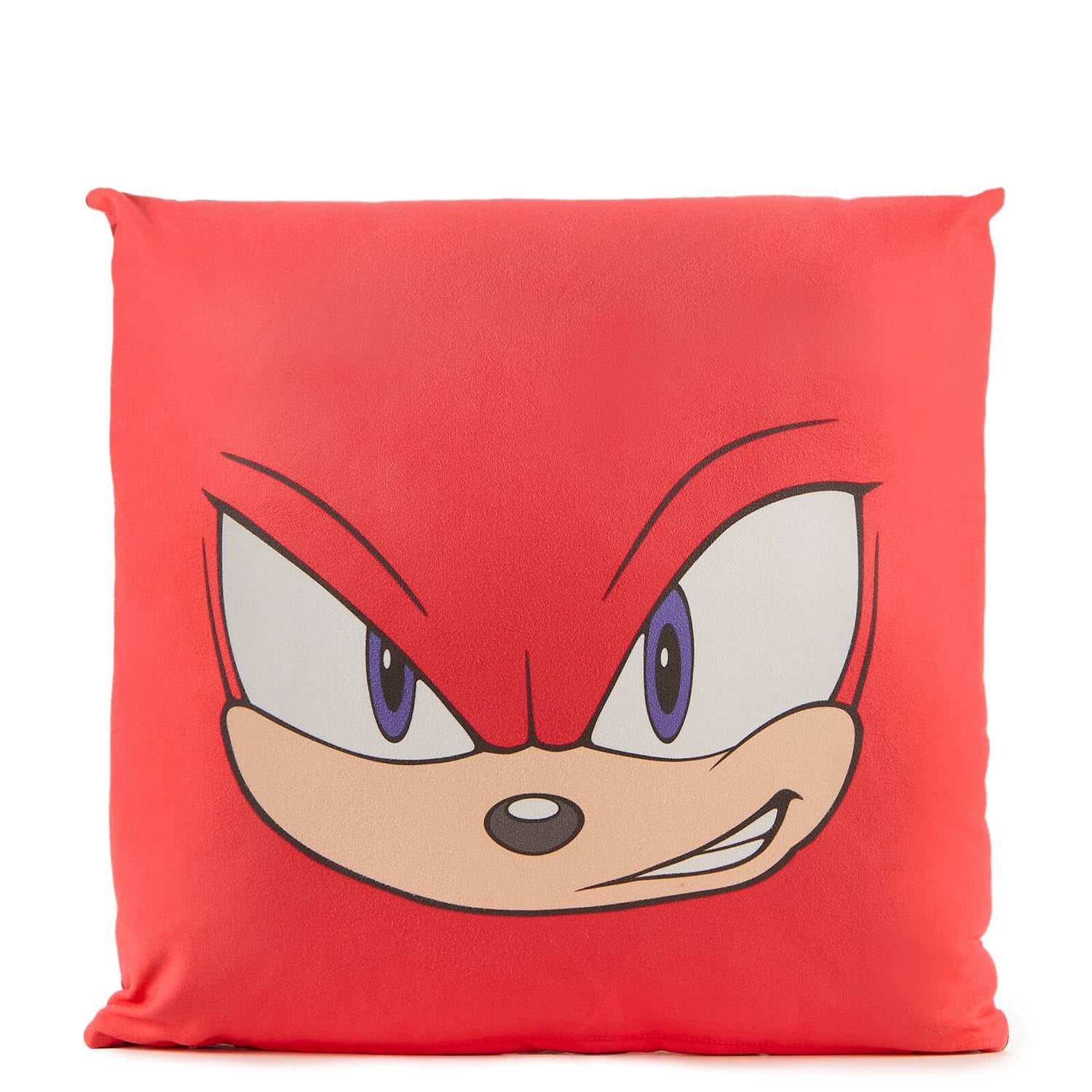 Sonic The Hedgehog Knuckles Face Cushion Throw Pillow