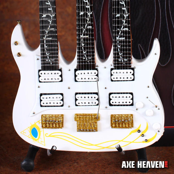 Steve Vai - JEM Triple-Neck Miniature Guitars