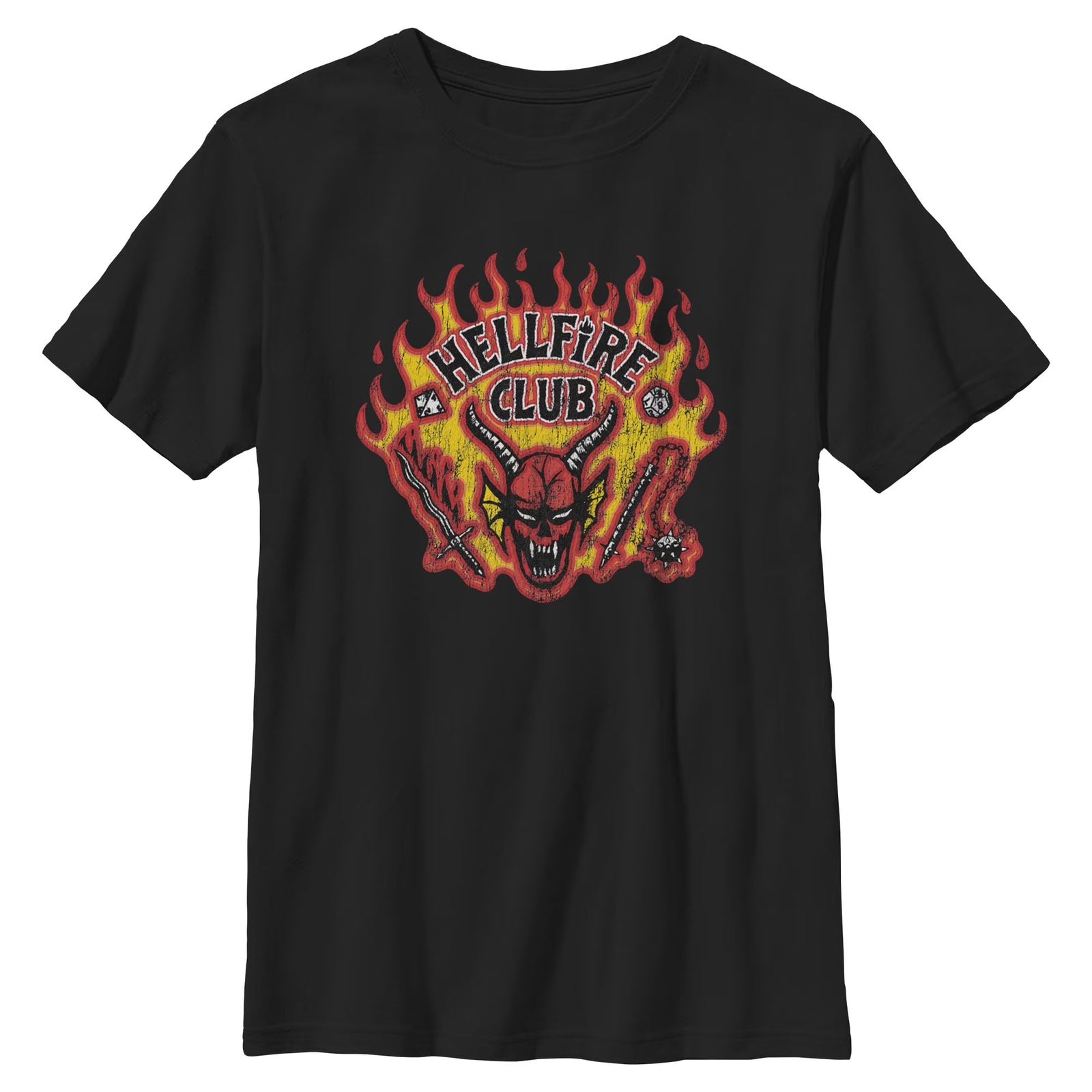 Stranger Things - Retro Hellfire Club Logo T-shirt