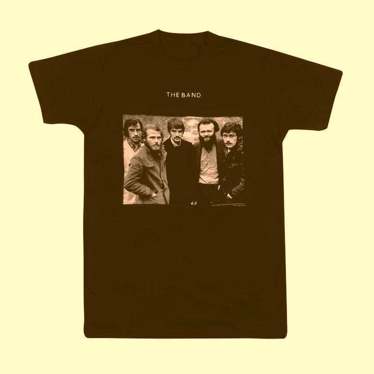 The Band - Photo Brown T-shirt