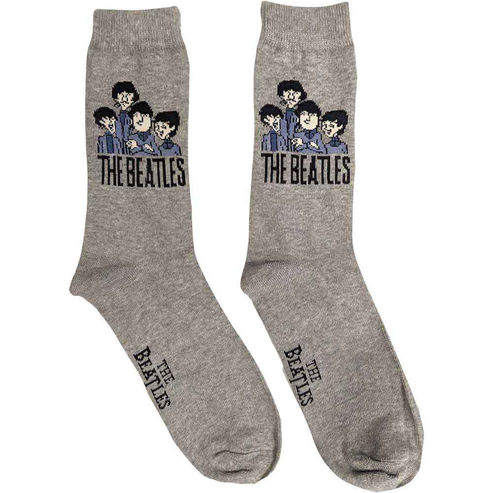 The Beatles - Cartoon Group Socks