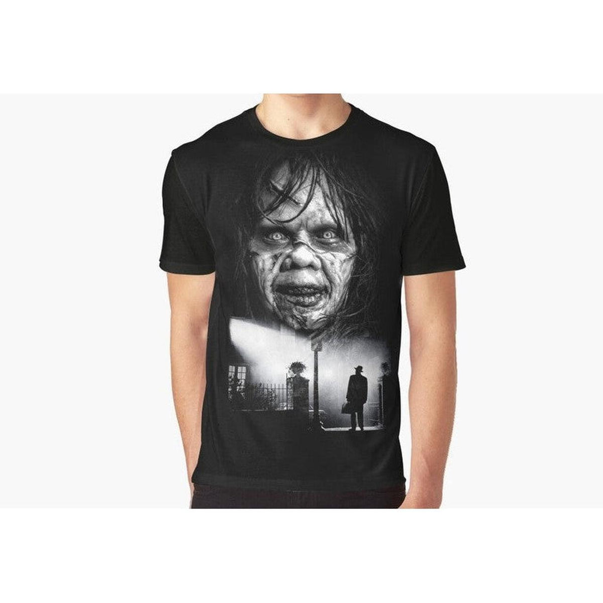 The Exorcist - Movie Poster And Regan T-shirt