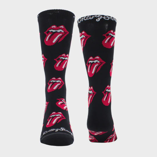 The Rolling Stones - Allover Red Tongues Socks