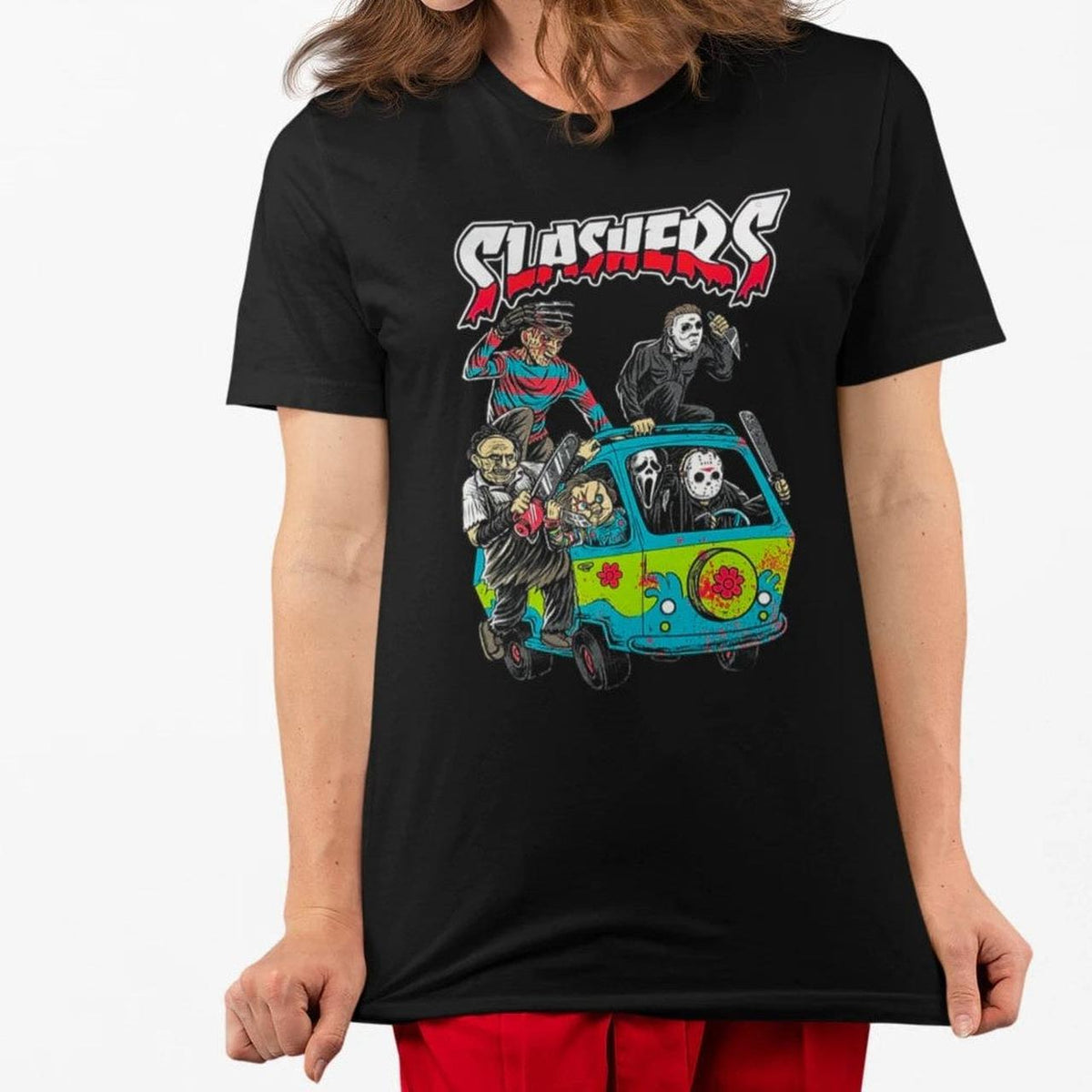 The Slashers - Scooby Doo Mystery Machine T-shirt