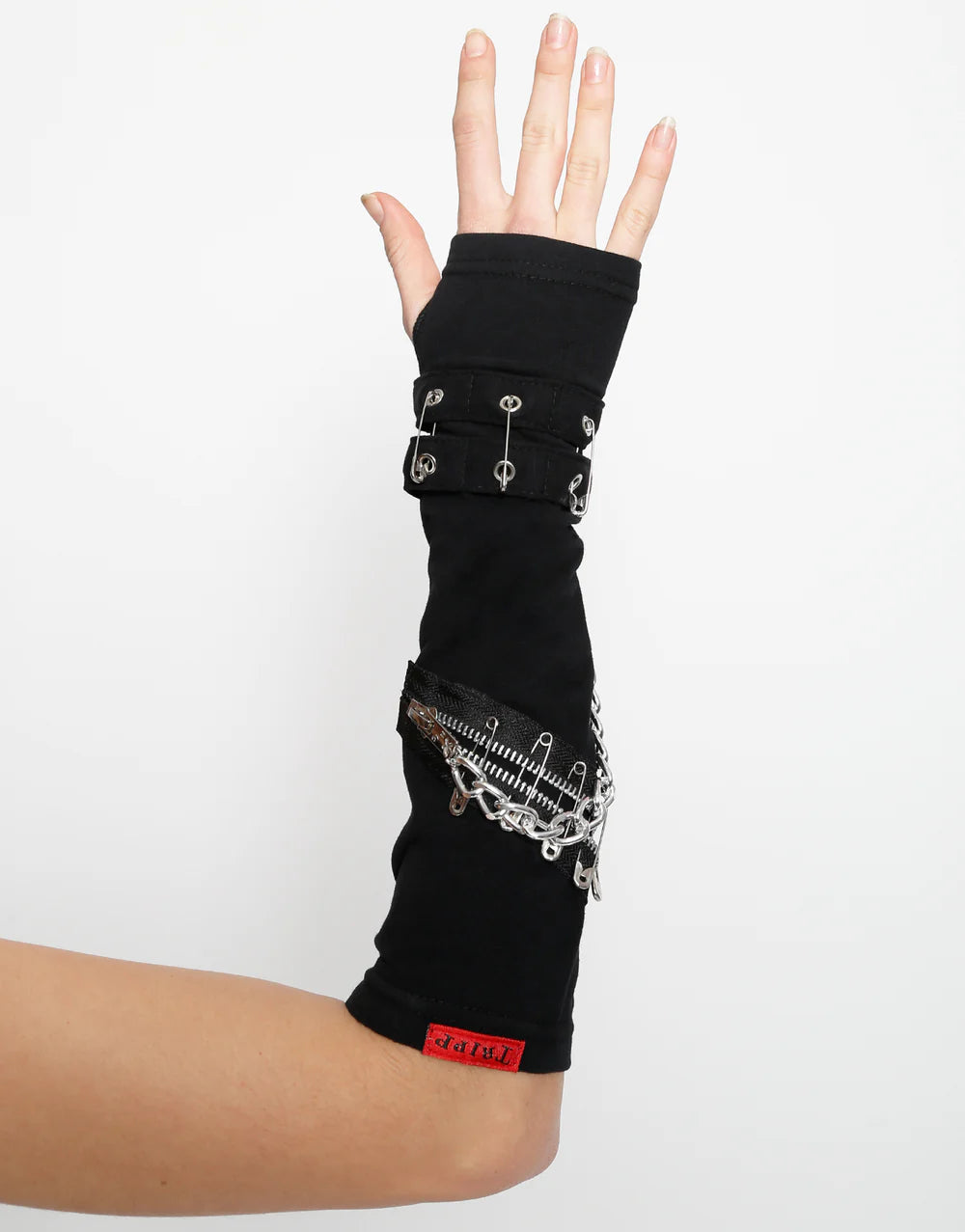 Tripp NYC - Safety Pins And Chain Glove