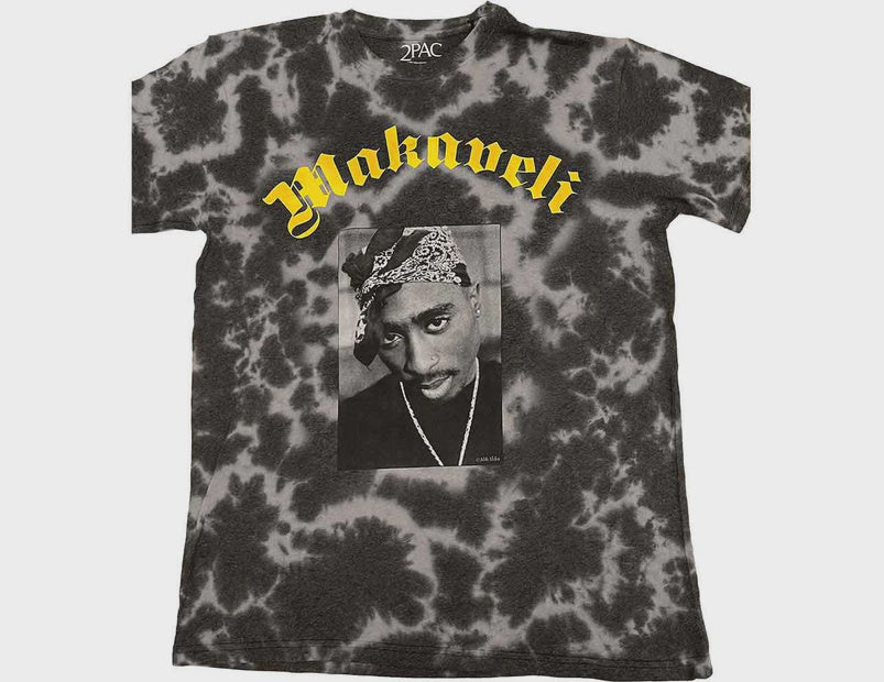 Tupac Shakur - Makaveli Tie Dye T-shirt