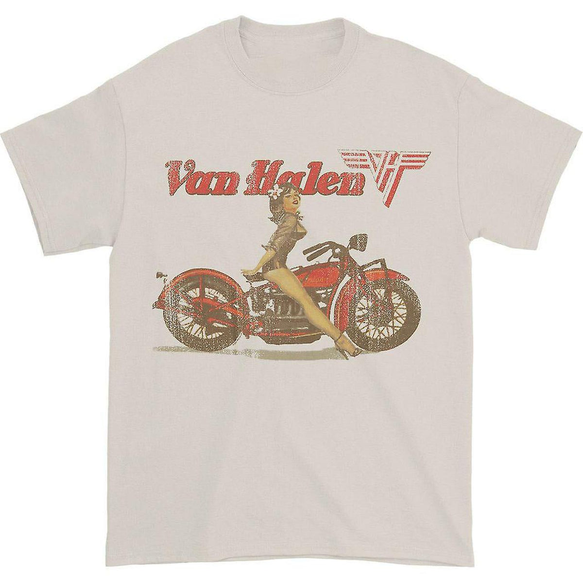 Van Halen - Biker Pin Up T-shirt