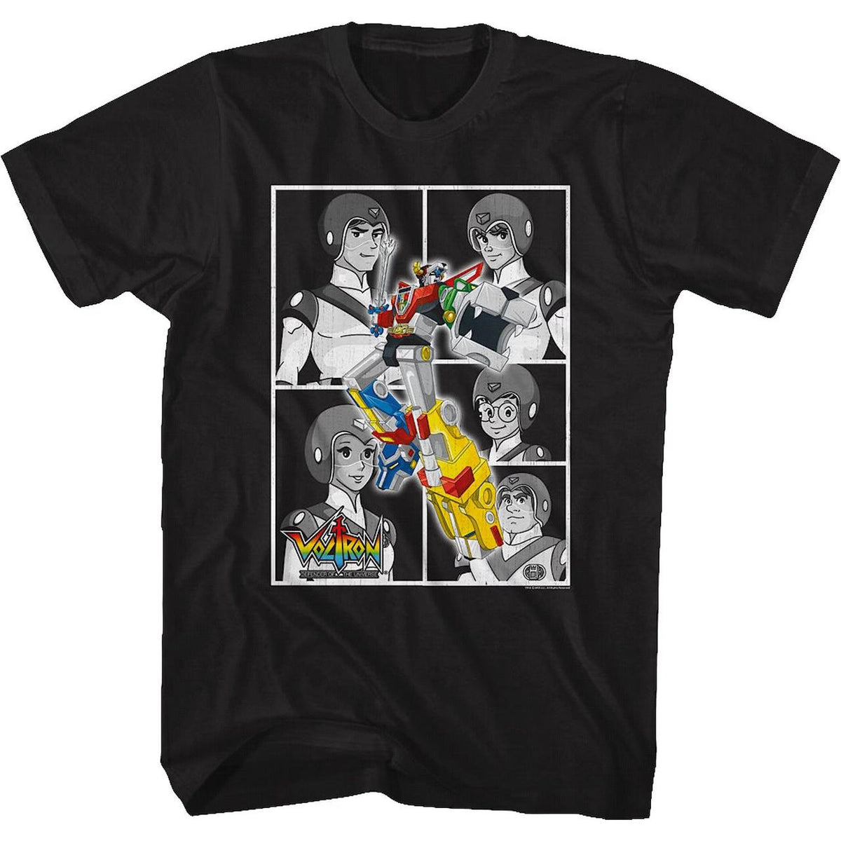 Voltron - Pilot Panels T-shirt