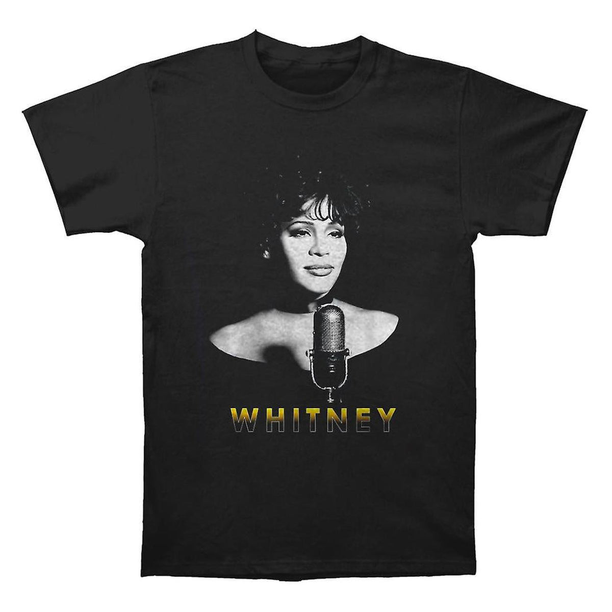 Whitney Houston - BW Photo T-shirt
