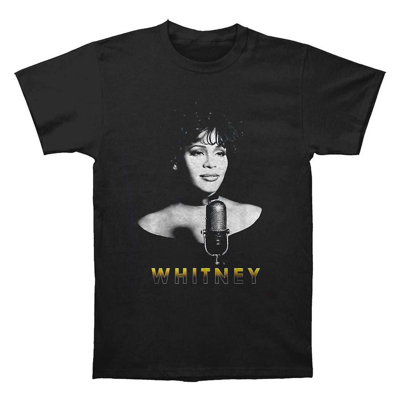 Whitney Houston - BW Photo T-shirt
