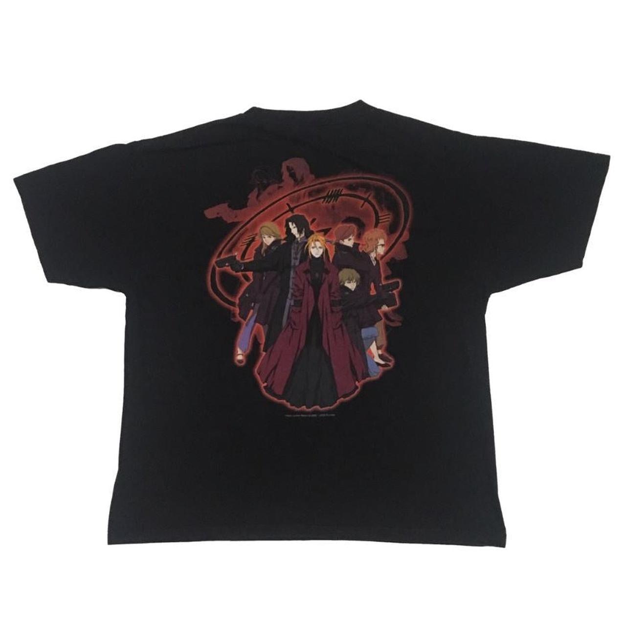 Witch Hunter Robin - Characters Back Print T-shirt