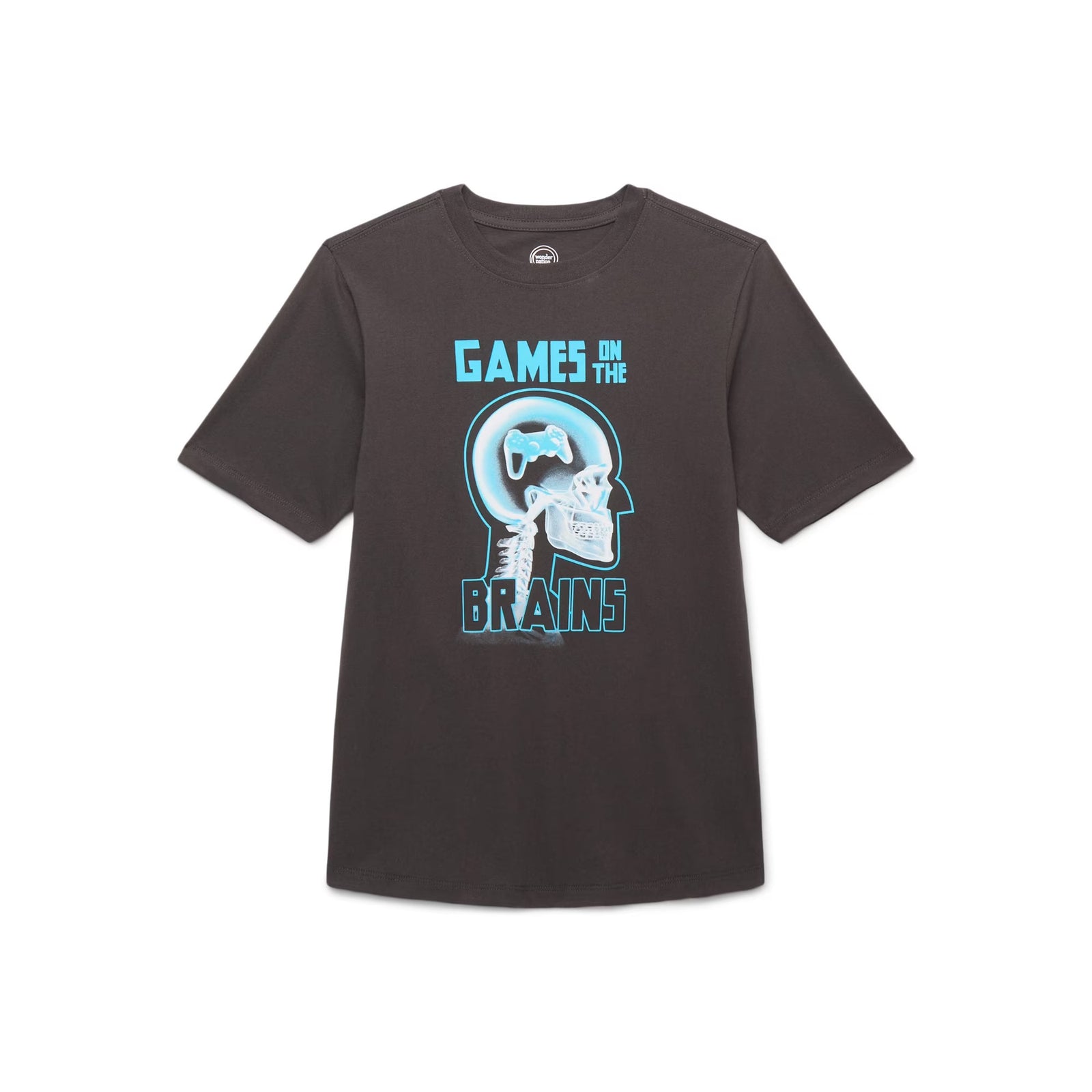 Wonder Nation - Games on the Brains Kids T-Shirt